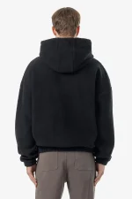 Pegador Baye Boxy Fleece Black Hoodie