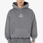Pegador Baylor Oversized Vintage Grey Hoodie
