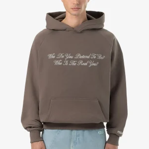 Pegador Bellair Oversized Raglan Washed Dust Brown Hoodie