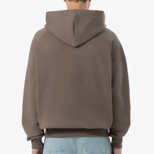 Pegador Bellair Oversized Raglan Washed Dust Brown Hoodie