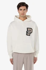Pegador Bexley Oversized Washed Warm White Hoodie