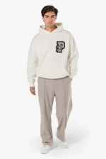 Pegador Bexley Oversized Washed Warm White Hoodie