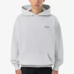 Pegador Bronson Oversized Washed Clear Grey Hoodie