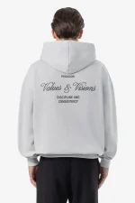 Pegador Bronson Oversized Washed Clear Grey Hoodie