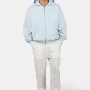 Pegador Caberry Oversized Washed Dream Blue Sweat Jacket