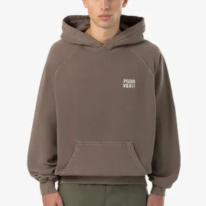 Pegador Colt Boxy Raglan Vintage Dust Brown Hoodie
