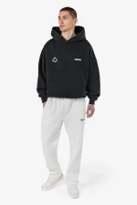 Pegador Cote Boxy Vintage Black Hoodie