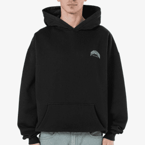 Pegador Crego Oversized Washed Black Hoodie