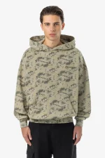 Pegador Floar Boxy Washed Mud Camouflage Hoodie