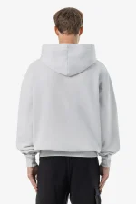 Pegador Grange Oversized Washed Clear Grey Hoodie