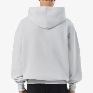 Pegador Grange Oversized Washed Clear Grey Hoodie
