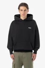 Pegador Hyde Oversized Washed Black Hoodie