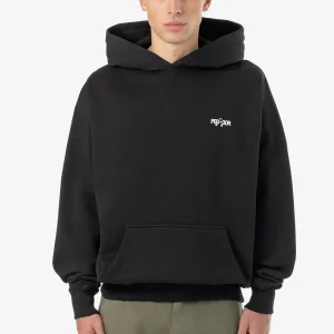 Pegador Hyde Oversized Washed Black Hoodie