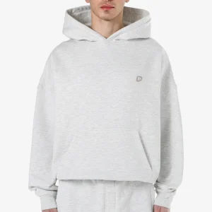 Pegador Leono Boxy Off White Melange Warm White Hoodie