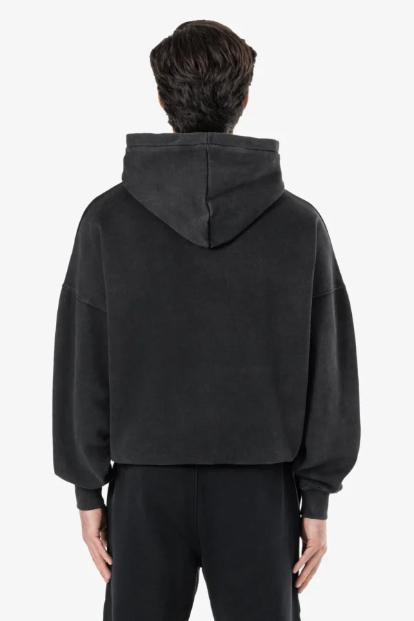 Pegador Logo Boxy Vintage Black Hoodie