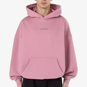 Pegador Logo Boxy Washed Rust Pink Gum Hoodie