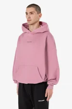 Pegador Logo Boxy Washed Rust Pink Gum Hoodie