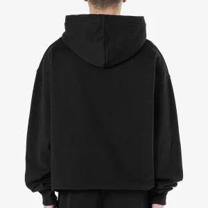 Pegador Logo Oversized Washed Black White Gum Hoodie