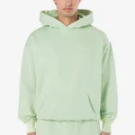 Pegador Logo Oversized Washed Matcha Green Gum Hoodie