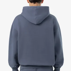 Pegador Logo Oversized Washed Shadow Blue Gum Hoodie