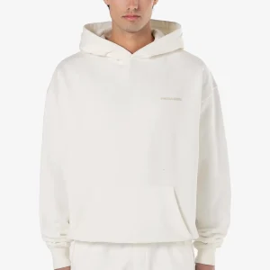 Pegador Logo Oversized Washed Warm White Gum Hoodie