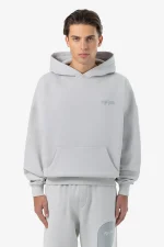 Pegador Miner Boxy Washed Clear Grey Hoodie