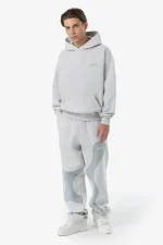 Pegador Miner Boxy Washed Clear Grey Hoodie