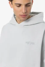 Pegador Miner Boxy Washed Clear Grey Hoodie