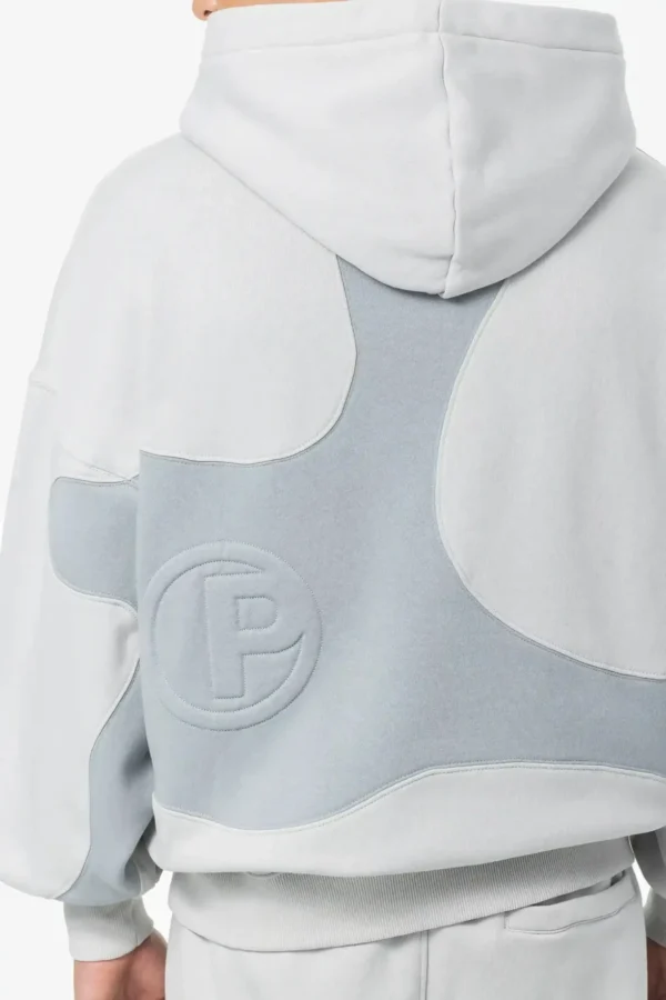 Pegador Miner Boxy Washed Clear Grey Hoodie