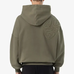Pegador Piedro Boxy Washed Faded Olive Hoodie