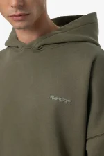 Pegador Piedro Boxy Washed Faded Olive Hoodie