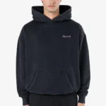 Pegador Polion Oversized Vintage Black Hoodie