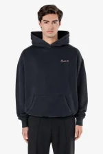 Pegador Polion Oversized Vintage Black Hoodie