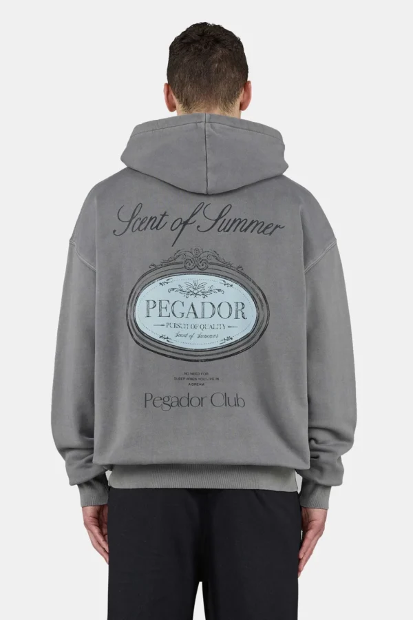 Pegador Ramon Oversized Vintage Grey Hoodie