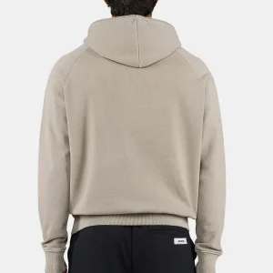 Pegador Signar Terry Raglan Vintage Rock Grey Black Hoodie