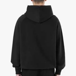 Pegador Signar Terry Raglan Washed Black White Hoodie