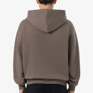 Pegador Wakun Boxy Washed Dust Brown Sweat Jacket