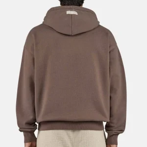 Pegador Zenor Oversized Washed Cozy Brown Hoodie