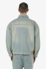 Ramsey Jeans Jacket Washed Vintage Blue-1