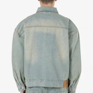 Ramsey Jeans Jacket Washed Vintage Blue-1