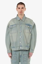 Ramsey Jeans Jacket Washed Vintage Blue