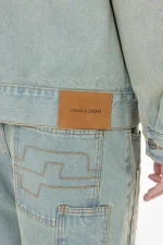 Ramsey Jeans Jacket Washed Vintage Blue-3