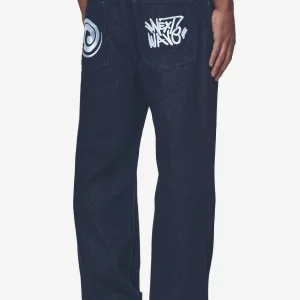 Raston Baggy Jeans Dark Blue-1