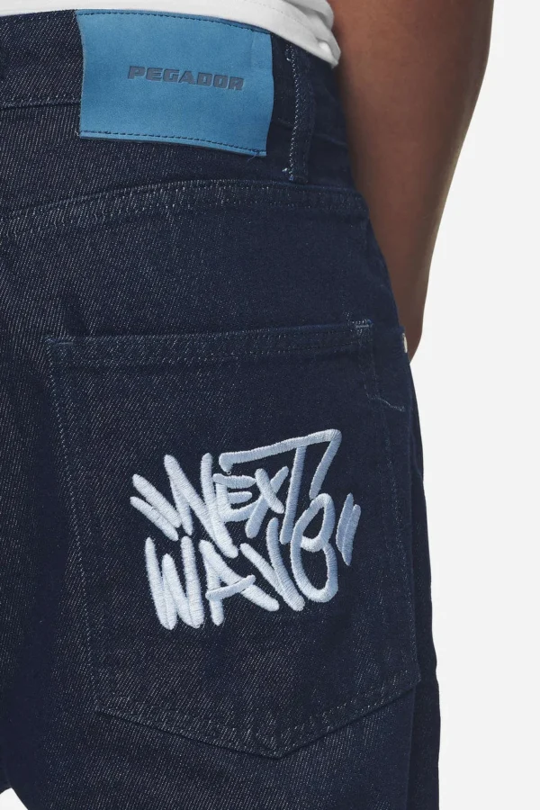 Raston Baggy Jeans Dark Blue-2