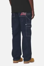 Renton Loose Jeans Dark Blue-1