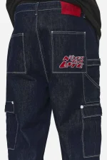 Renton Loose Jeans Dark Blue-2