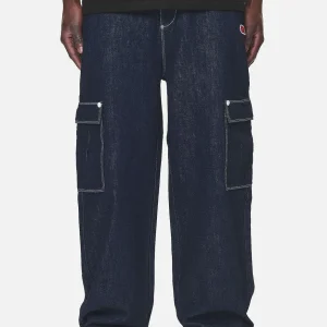 Renton Loose Jeans Dark Blue-1