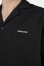 Troy Plissee Summer Shirt Black-2