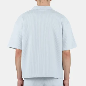 Troy Plissee Summer Shirt Dream Blue-1