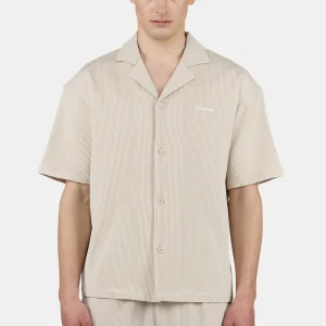 Troy Plissee Summer Shirt Light Beige